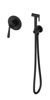 Гигиенический душ со смесителем Wonzon & Woghand Steam WW-88849008-MB чёрный матовый